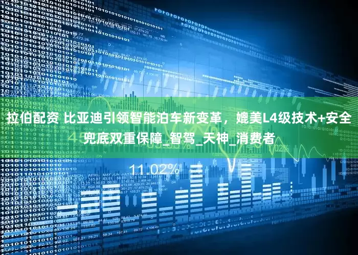 拉伯配资 比亚迪引领智能泊车新变革，媲美L4级技术+安全兜底双重保障_智驾_天神_消费者