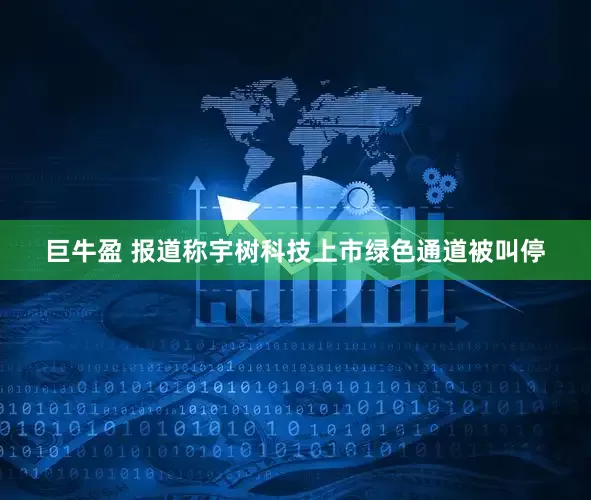 巨牛盈 报道称宇树科技上市绿色通道被叫停