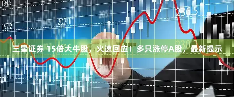 三星证券 15倍大牛股，火速回应！多只涨停A股，最新提示